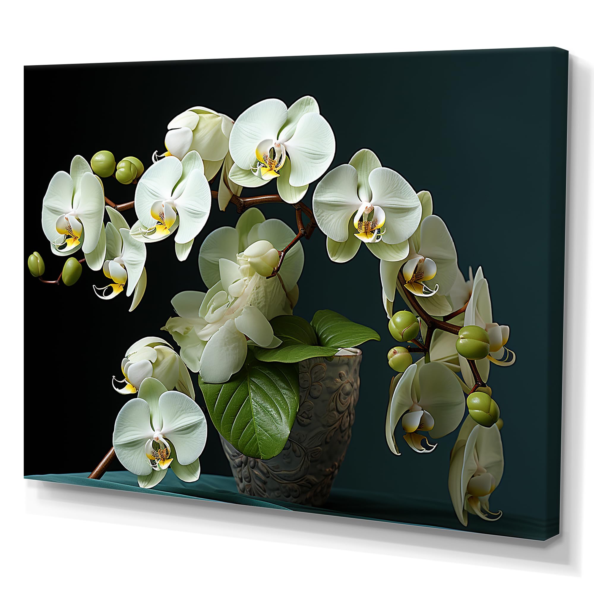 Amazon.com: DesignQ Orchids Oversized Wall art decor, Orchids Wall